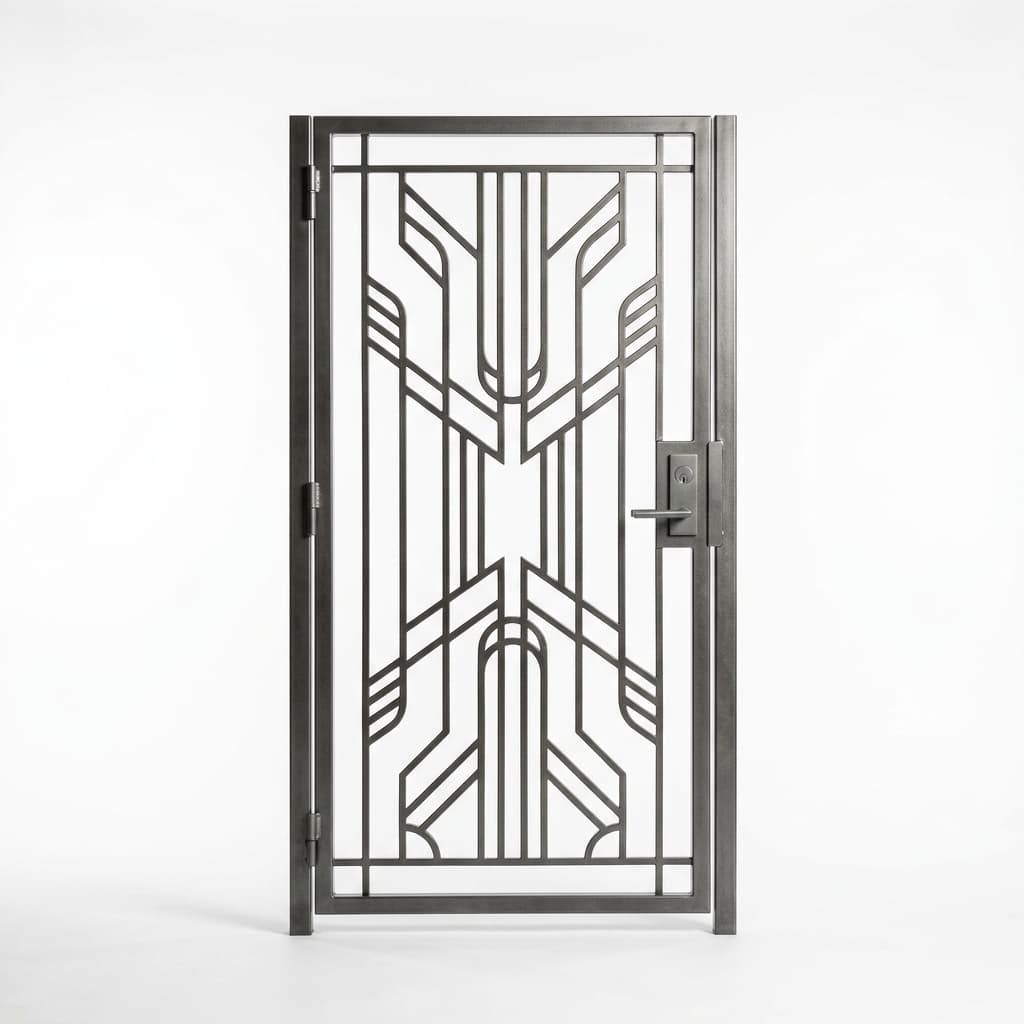 Architectural Laser-Cut Gates